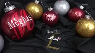 Polycrylic DIY Glitter Ornament