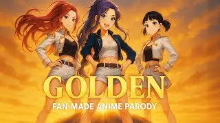 &ldquo;Golden&rdquo; ANIME Fan-Made Parody music clip | KPop Demon Hunters