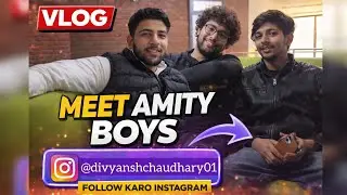 Met Amity Boys & This Happened Next 🤯| Amity University Noida 🎓