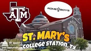 St Mary's College Station Tx: Church Tour