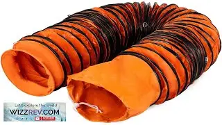 VEVOR 25ft Ducting Hose PVC Flexible Duct Hosing with S Hook