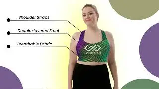 GYMPOLO Longline sports bra