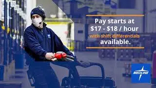 Medline is Hiring Warehouse Operators!