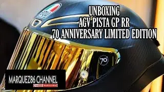 AGV PISTA GP RR |70 ANNIVERSARY LIMITED EDITION | UNBOXING