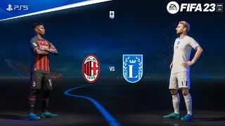 FIFA 23 &mdash; &laquo;Милан&raquo; против &laquo;Лацио&raquo; на стадионе &laquo;Сан-Сиро&raquo; | Полный матч Серии А 22/23 для PS5&trade; [4K60]