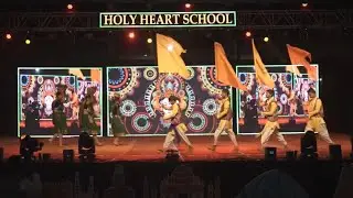 State-Chhattigarh,Dance- Baramasi ,Theme- Bharat -Darshan, Holy Heart School Annual Function 2025