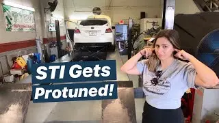 STI Protuned on Dyno by Mikey Botti! (2017 WRX STI)