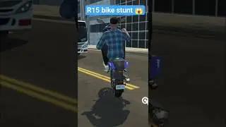 R15 bike stunt 😱#shorts