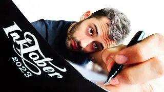 Finishing Inktober in 24 Hours