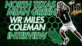 Meet North Texas Mean Green WR Miles Coleman | A Rising Star in College Football!