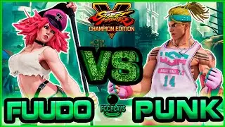 SFV CE: Fuudo (Poison) vs Punk (Luke) 🔥 Battle Lounge 🔥 Street Fighter 5
