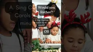 Would You Rather Math: Holiday Edition, Day 2 | Fun Math for Families #kidsmentalmath #mathisfun