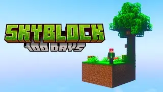 100 Days of Minecraft Skyblock