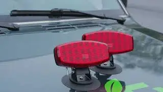 AgriEyes magnetic anti-electromagnetic led trailer lights with IP67 waterproof dustproof design.