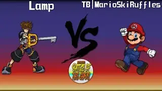 SOL:Battle of the Gods - WR1 - TehLamp (Sora) vs TB | MarioSkiRuffles (Mario) [SSF2 Beta]