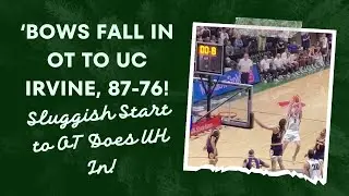 UH @ UCI: UH Loses 87-76 in OT! May Have Been Gassed by Overtime!