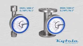 Kytola ML Metal Tube flow meters for medium and large liquid flows