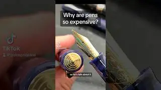 Почему перьевые ручки такие дорогие? Представляем перьевую ручку OMAS Paragon в корпусе из целлул...