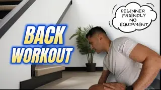 Strengthen Your Back At Home | No Weights Required
