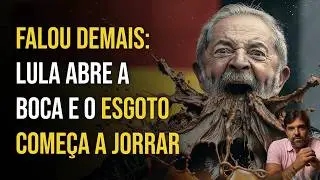 FALOU DEMAIS: LULA ABRE A BOCA E O ESGOTO COMEÇA A JORRAR | BRUNO MUSA