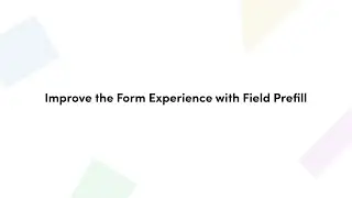 Getting Started with Field Prefill | Formstack