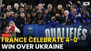 France FIFA WC Qualification LIVE: France Fans Celebrate Victory on Emotional Tribute Night