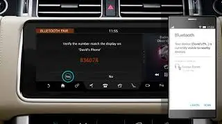 2018 Range Rover- Touch Pro Duo Bluetooth Phone Pairing