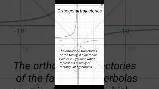 Orthogonal trajectories