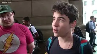 DC area students walk out to call for stricter gun laws