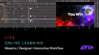 Avid Online Learning &mdash; Maestro | Designer: Interactive Workflow