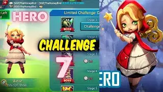Limited Challenge | Dark Disaster Lvl 7 | Astre stage 7 | Lords Mobile (Free Witch Doll)