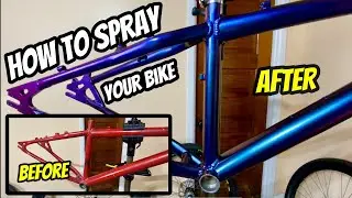 Как покрасить раму Dirt Jumper своими руками