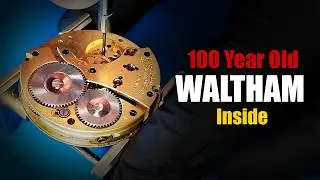 Full Service: 18s Waltham Pocket Watch Restoration - Part 1 (Grade 618)