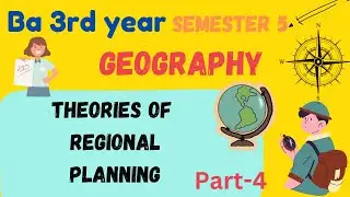 ba 3rd year geography #theory of unbalanced growth & core-periphery model# ba geography in english