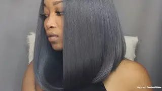 Yara's Big Sis! Bobbi Boss MBLF90 JUBA (TT1B/Grey)  Divatress.com