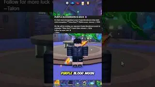 PURPLE BLOODMOON COMEBACK‼️ (FISH IT)#roblox #fishit