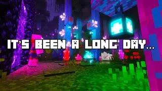 It&rsquo;s been a long day... (Minecraft Piano music w/ Rainy Night Magic Ambience)