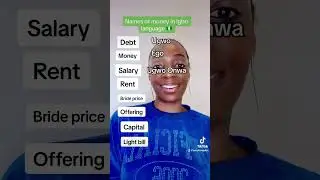 Names of money in Igbo language 🇳🇬🇳🇬