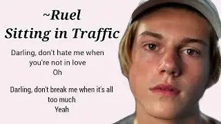 Ruel - SITTING IN TRAFFIC (Karaoke)