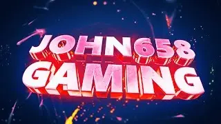 NEW 3D INTRO for JOHN658GAMING | Cinema 4D / After Effects