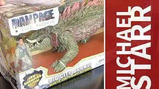 Toy Review of Walmart's Rampage - Big City Brawl - Lizzie With Figure
