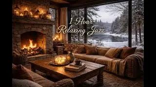 Ambient Jazz & Fireplace 🔥 #ambient #jazz #fireplace