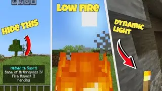 TOP 3 USEFUL MODS for Minecraft PE | Best MCPE Mods 2026 🔥