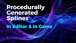 In Game Procedural Splines | UE5