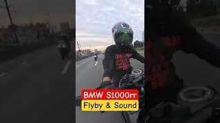 Big Bike flyby & Sound! BMW S1000rr Sports Bike! #ride #motorcycle