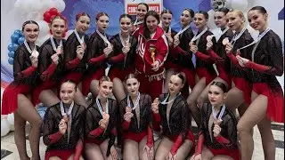 ЧиП России по чир спорту.  Non Stop чир джаз группа м/ж