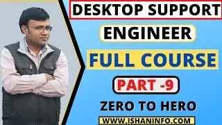 Lesson #9 | bios setting window install | desktop support engineer  Ishan Computer
