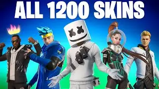 FORTNITE ALL SKINS (All 18 Seasons)