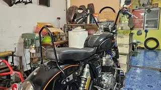 #SISSY​BAR​ РУЧНОЙ РАБОТЫ​ ​#INTERCEPTOR650​ #dopperthai