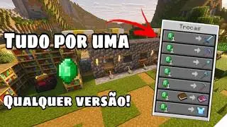 FARM DE TROCA COM VILLAGER FAC&Iacute;L NO MINECRAFT..